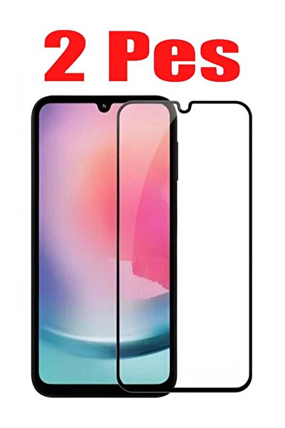 Generic قطعتين من واقي الشاشة 5D متوافق مع Galaxy A55