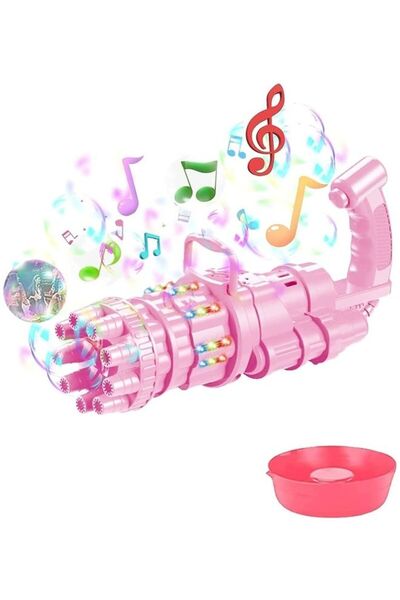 XIUWOO مسدس فقاعات جاتلينج مع غطاء