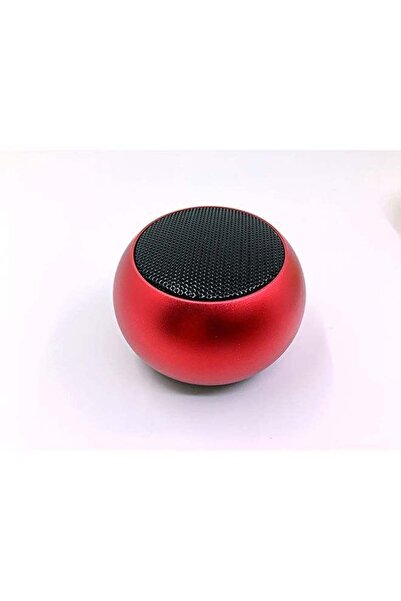 Generic سماعة بلوتوث لاسلكية صغيرة محمولة بتقنية البلوتوث 4.2 مع وظيفة TWS باللون الأحمر