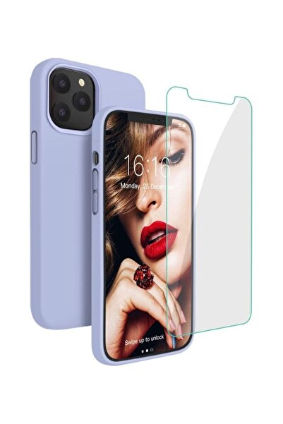 ROCK POW Silicone Shockproof Phone Case With Tempered Screen Protector For iP...