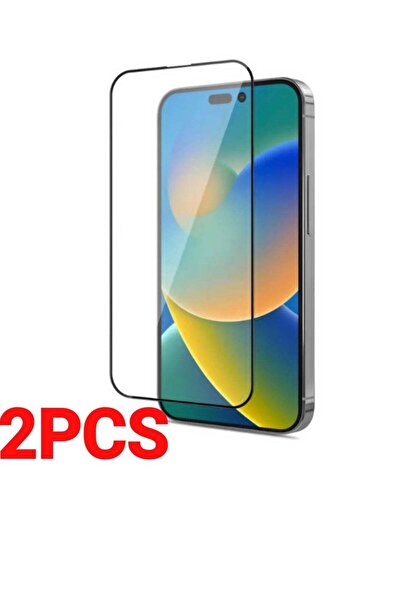 Generic 2 tempered glass screen protectors for iPhone 15 Plus