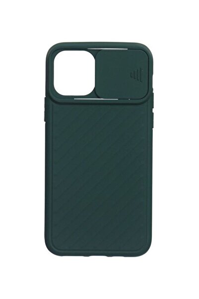 Generic Protective Silicone Back Cover For iPhone 12 Pro Max Green