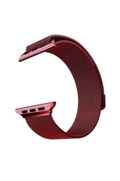 Generic Stainless Steel Bracelet For Apple Watch 40mm Red