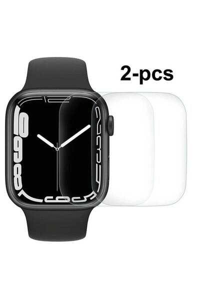 Generic Two pcs Clear Hydrogel Screen Protector Compatible with Apple Watch Series 10 46mm
