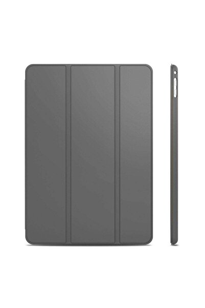 Generic غطاء ذكي قابل للطي متوافق مع iPad 10.2، الجيل 7/8/9، اللون الرمادي
