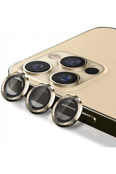 Generic Camera Lens Protector Glass For iPhone 12 Pro gold