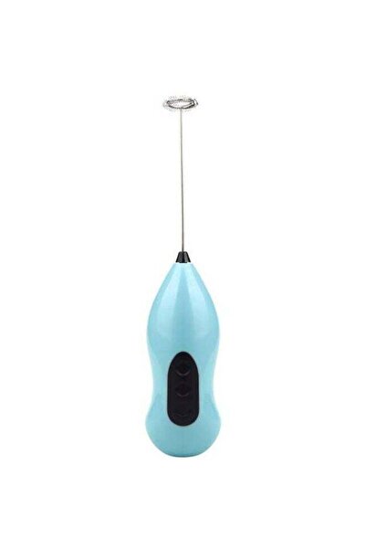 Generic Handheld Coffee Mixer Stirrer Blue