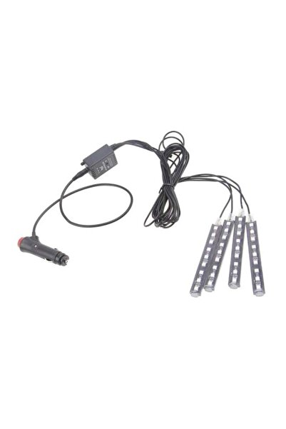 Generic 4 LED Interior Car Lighting Strip With IR Remote