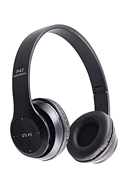 BSNL سماعة رأس لاسلكية قابلة للطي بتقنية البلوتوث، لون أسود