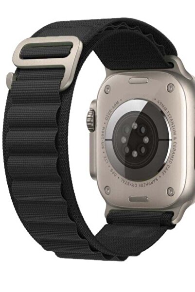 Generic The new Apple Watch band black color size 45mm
