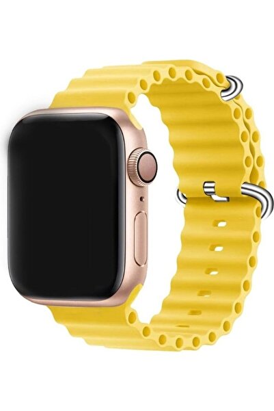 Margoun Apple Watch Ocean Band 49mm 45mm 44mm 42mm Soft Silicone Loop Strap for iWatch Series Ultra/