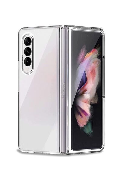 Margoun Samsung Galaxy Z Fold 4 Crystal Clear Case Shockproof Soft TPU Transp...