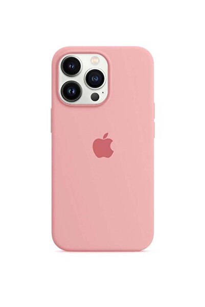 Margoun Silicone Case Cover for iPhone 13 Pro Max 6.7inch Pink