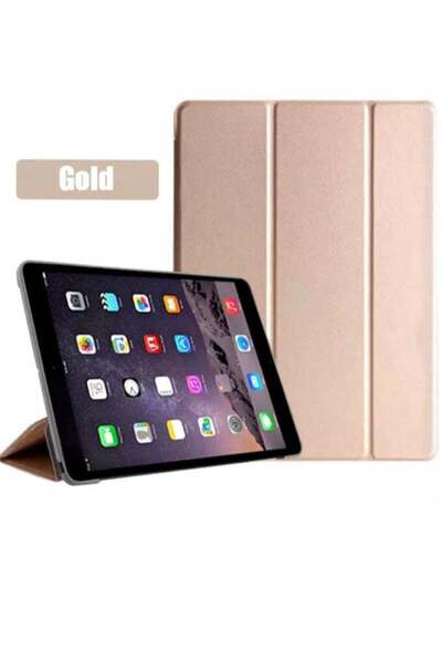 Generic Smart flip cover that protects the entire device for iPad AIR 4 10.9 in golden color