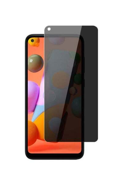 Generic واقي شاشة الخصوصية لهاتف سامسونج جالاكسي A21S أسود