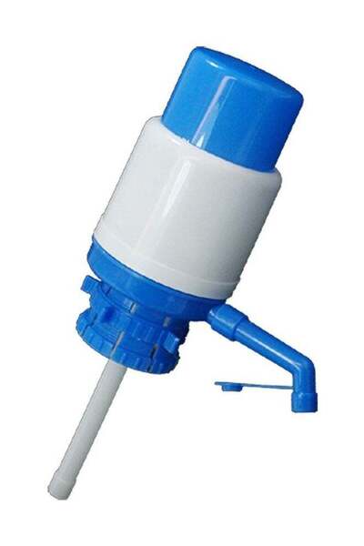 Generic مضخة مياه يدوية بيضاء/زرقاء