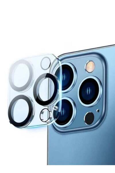 Generic Tempered glass protection fully protects the cameras for iPhone 15Pro