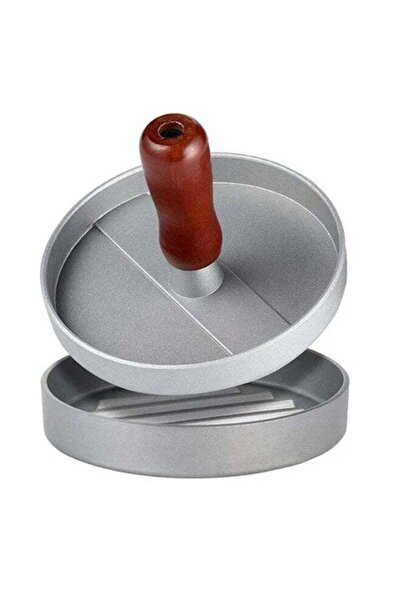 Generic مكبس برجر فضي 11 سم