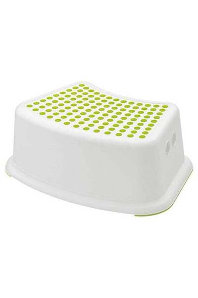 Generic Step Stool White/Green