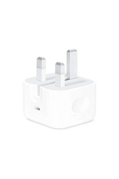 Generic White wall plug with Type C port compatible with Apple and Android devices