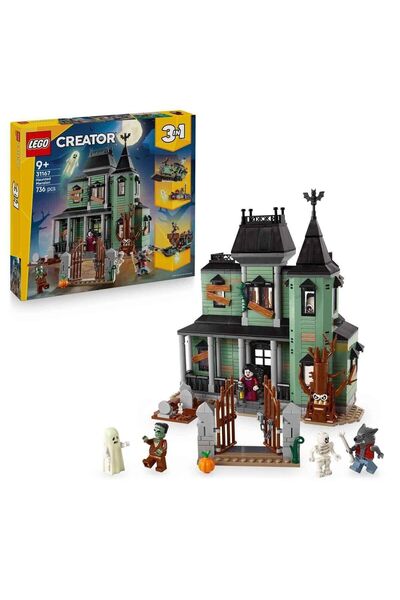 Nnstartshopping 31167 Lego Creator 3in1 - Ghostly Pavilion 736 Pieces +9 Years