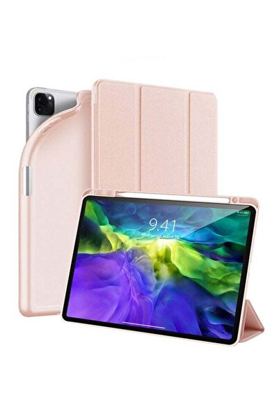 Dux Ducis غطاء حماية لجهاز Apple iPad Pro 12.9 2020 وردي