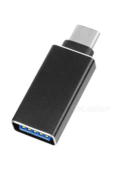 Generic USB 3.1 Type-C To USB 3.0 OTG Adapter Black