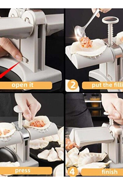 Generic قالب بلاستيكي لصنع السمبوسة قطعتين