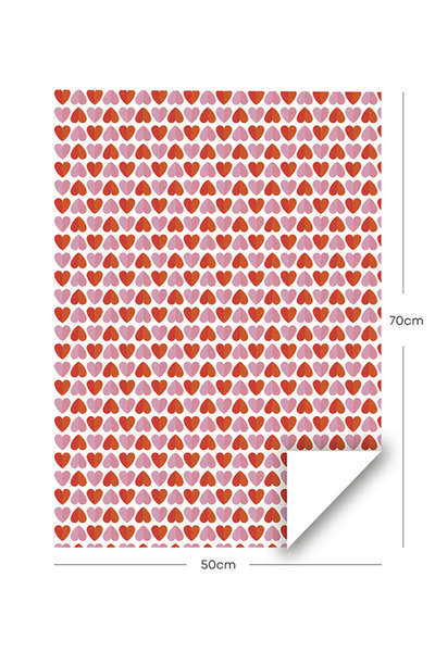Share the Love Heart for you Wrapping Paper