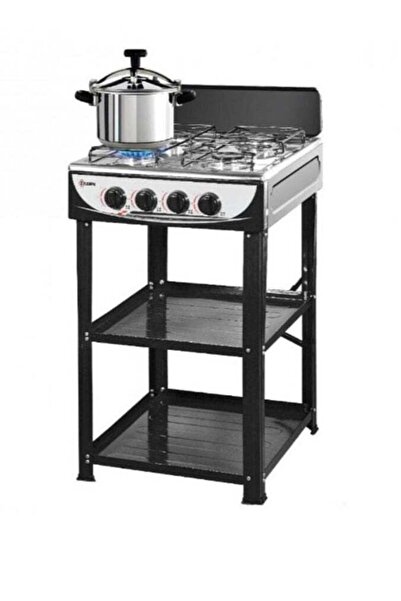 Generic موقد غاز أسود بأربعة شعلات