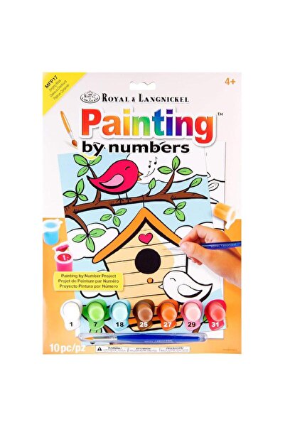 Royal&Langnickel لوحة الطيور المغردة - التلوين حسب الرقم