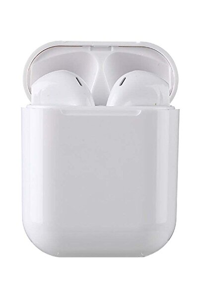 Generic سماعات أذن i15 TWS BT 5.0 لاسلكية مع خاصية تقليل الضوضاء وصندوق شحن - لون أبيض