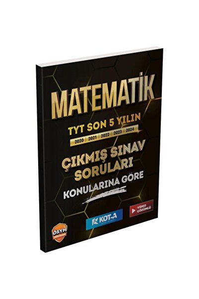 KOTA YAYINLARI Kota Yayınları Son 5 Yıl Çıkmış Matematik Soruları