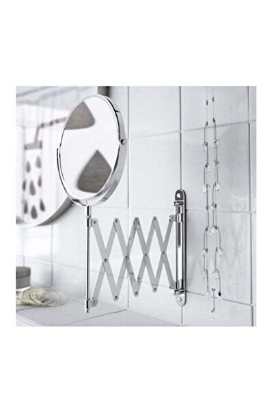 Qings مرآة حائط قابلة للتمديد باللون الرمادي