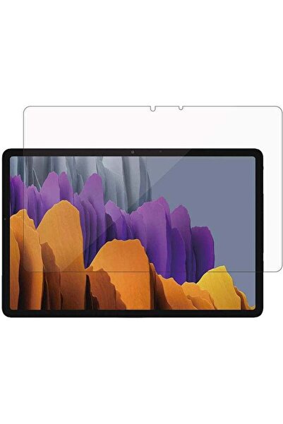 Generic عبوة من قطعتين من واقي الشاشة الزجاجي المقوى عالي الجودة لجهاز سامسونج جالاكسي تاب S7 2020 مقاس 11 بوصة، شفاف