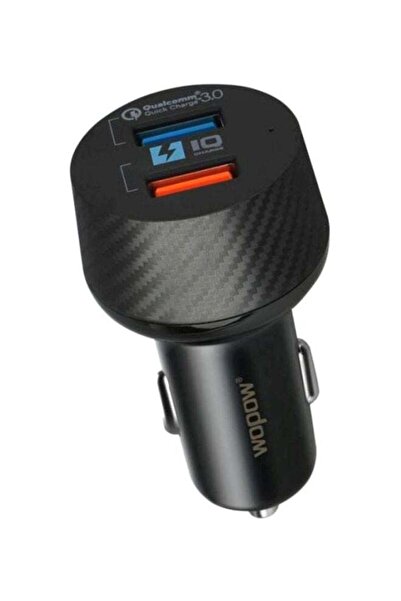 wopow Car Charger Black