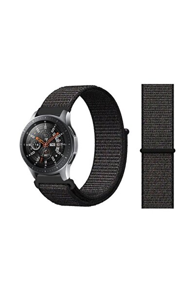 Generic Stylish replacement bracelet for Samsung Galaxy Watch Black