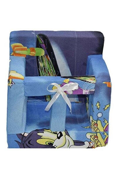 Generic مقعد معزز تعليمي خفيف الوزن محمول مطبوع عليه رسوم متحركة للأطفال من ع...