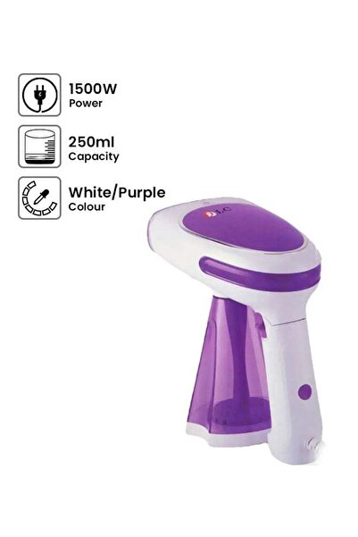 DLC Electric Handheld Garment Steamer 1500W 250.0 ml 1500.0 W DLC-540 White/Purple