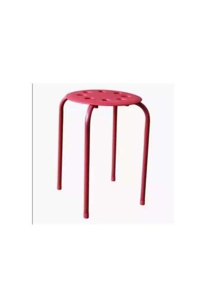 Generic مقعد أحمر، مقاس 39X39X63.5 سم