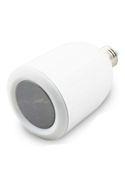 kingone Portable Bluetooth Speaker With LED Light For iPhone/iPad/Smartphones White