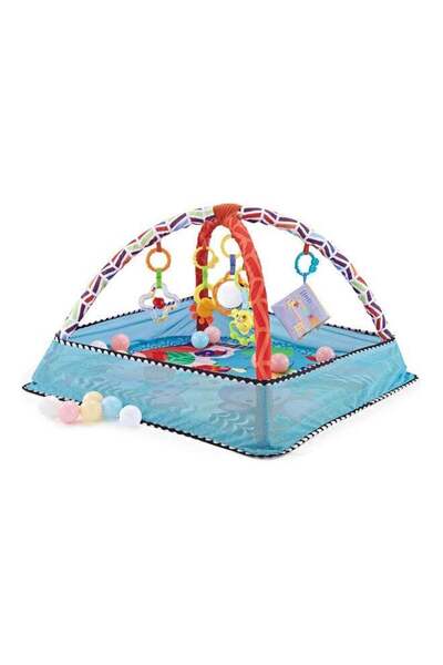 Generic Baby Activity Gym And Ball Pit Combination Set