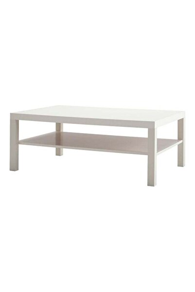 Generic Wooden Coffee Table White 90X45X55CM