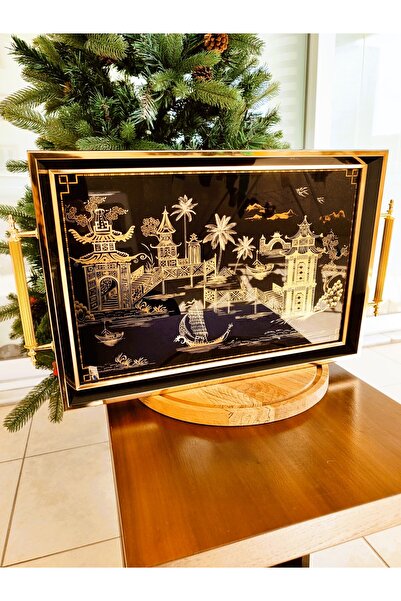 Madame Coco Mauren Tepsi 48 X 29 cm - 1 Adet