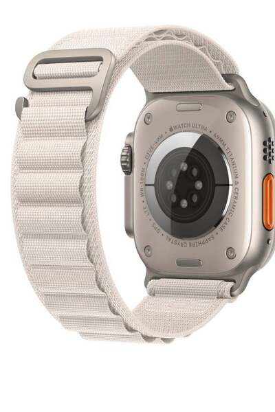 Generic New strong nylon Apple Watch band supports size 42 Matte white color