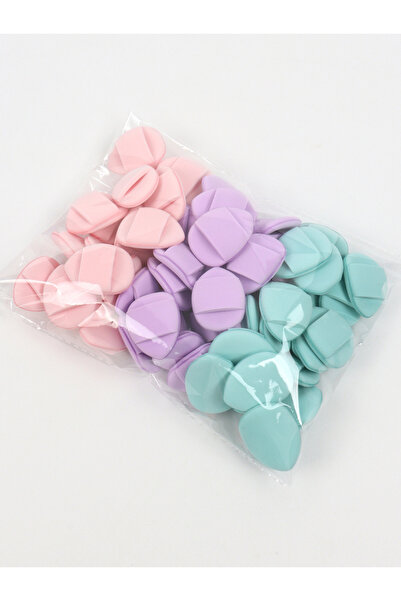 Choice4 مجموعة إسفنجات بودرة مضغوطة على شكل إصبع مكونة من 60 قطعة، بودرة مكياج، كريم أساس سائل، كريم أساس مركز