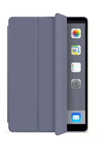 Generic حقيبة جلدية رمادية ذكية مزودة بخاصية ذكية لجهاز iPad MINI 4/5