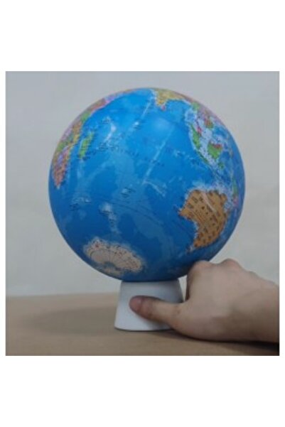 OEM Decorative Lamp Globe Earth, LED Night Light, Automatic Rotation, 20 cm