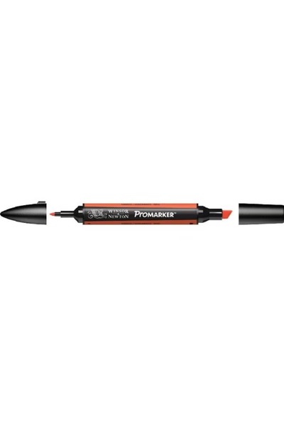Winsor and Newton ProMarker Graphic Art Marker Orange Twin Tip