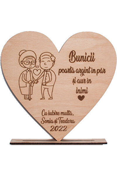 OEM Decor din Lemn HH1584 Personalizat pentru Bunici din partea Nepotilor